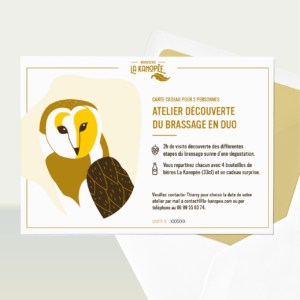 Carte cadeau : atelier découverte duo