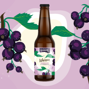 Weizen Cassis bio de Bourgogne (12x33cl)